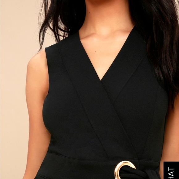 LBD MIDI WRAP DRESS - Picture 6 of 8